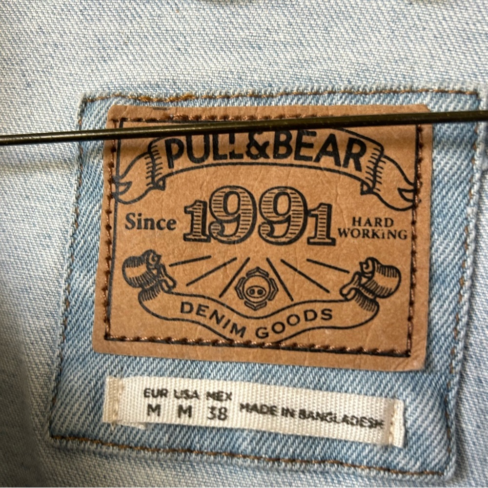 Amazing pull & bear denim jacket - Picture 3 of 4